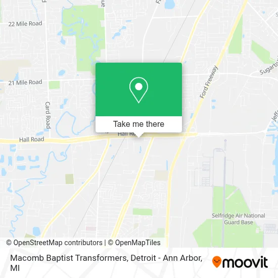 Macomb Baptist Transformers map