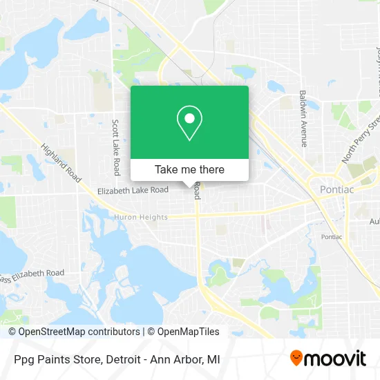 Ppg Paints Store map