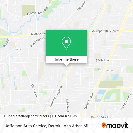 Jefferson Auto Service map