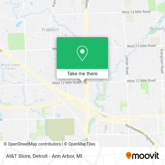 At&T Store map