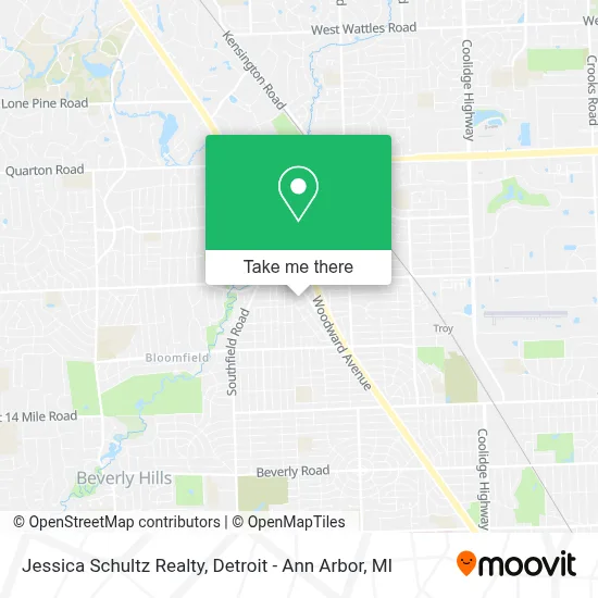 Jessica Schultz Realty map
