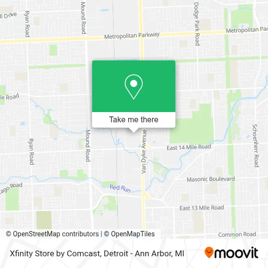 Xfinity Store by Comcast map