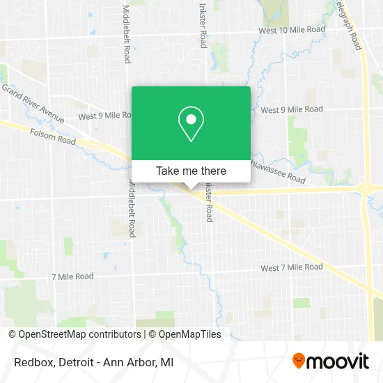 Redbox map