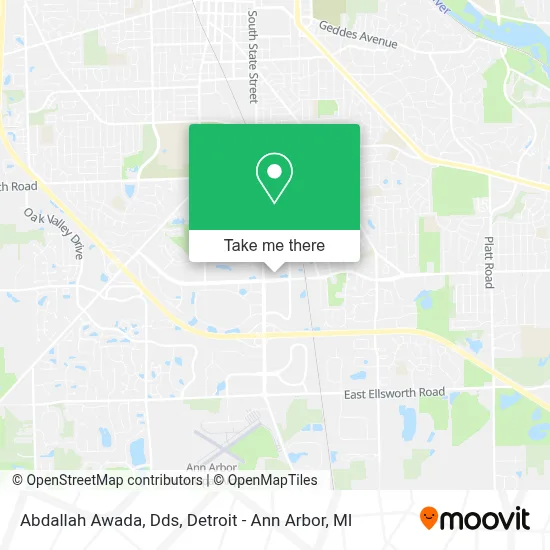 Abdallah Awada, Dds map