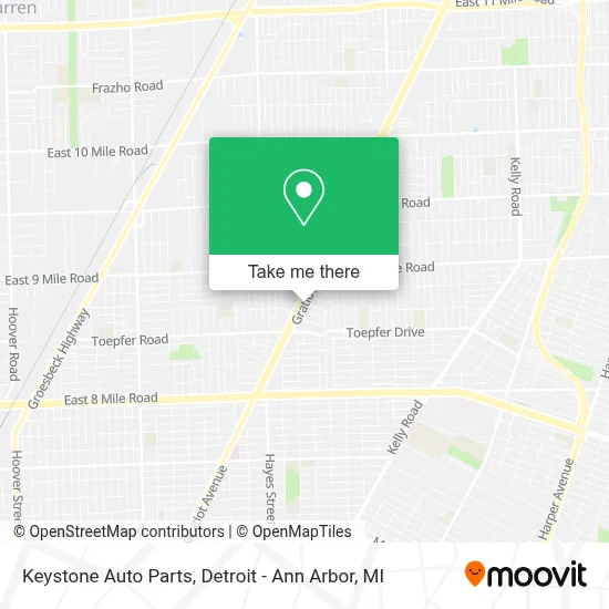 Keystone Auto Parts map