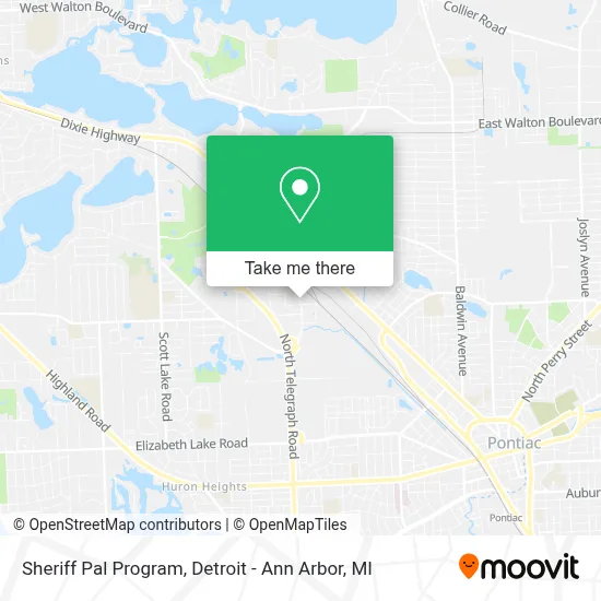 Sheriff Pal Program map