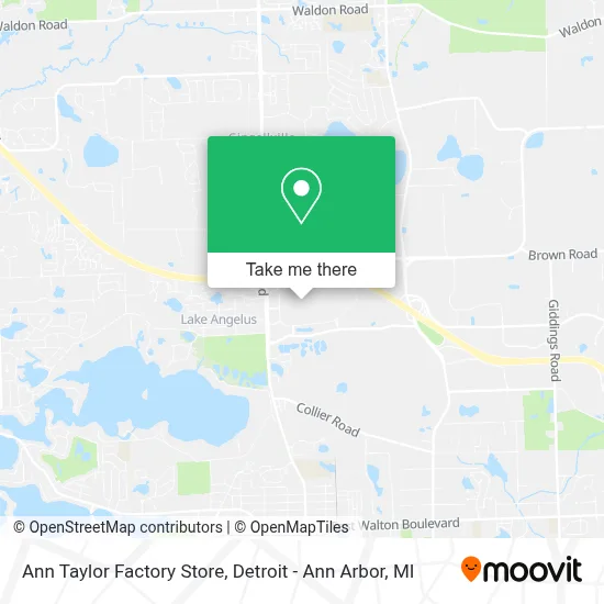 Ann Taylor Factory Store map