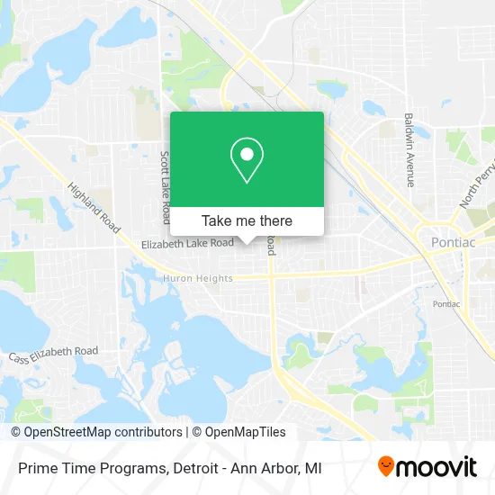 Prime Time Programs map