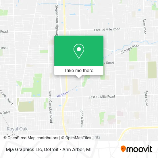 Mja Graphics Llc map