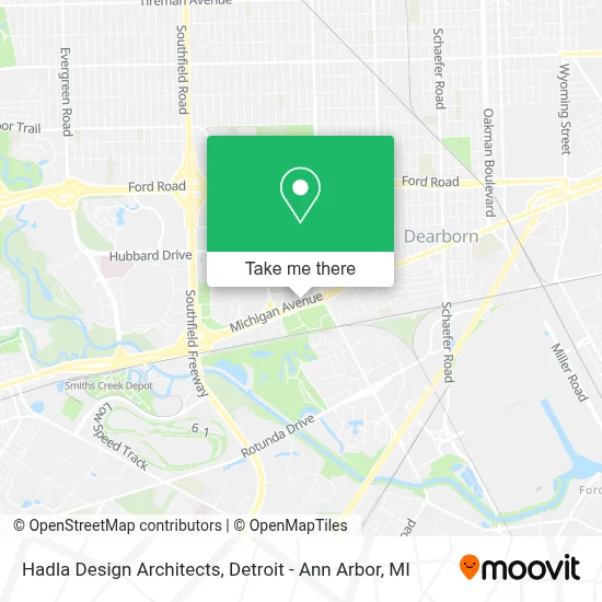 Hadla Design Architects map