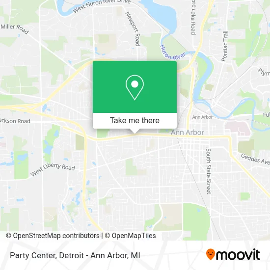 Party Center map