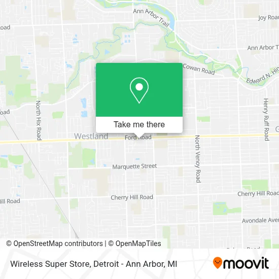 Wireless Super Store map