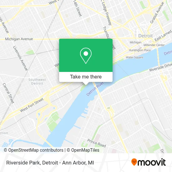 Riverside Park map