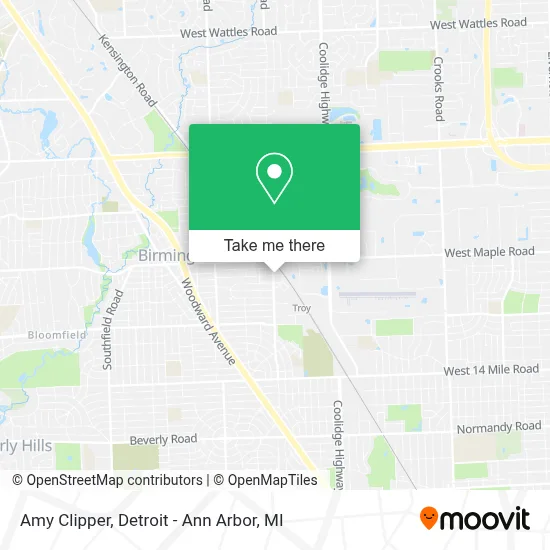 Amy Clipper map