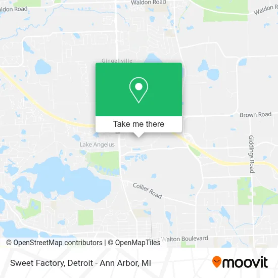 Sweet Factory map