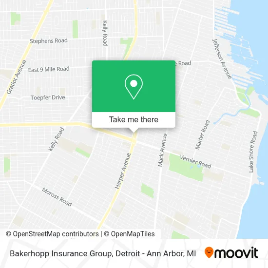 Bakerhopp Insurance Group map