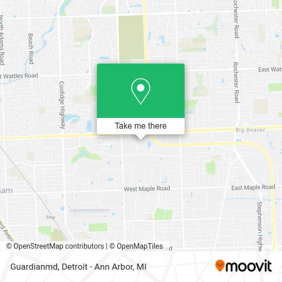 Guardianmd map