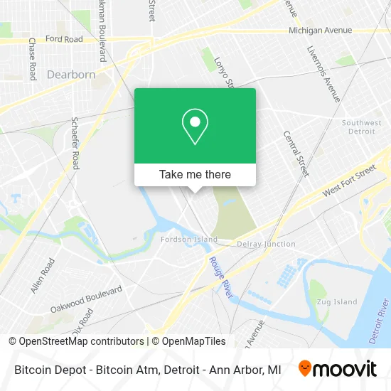 Bitcoin Depot - Bitcoin Atm map