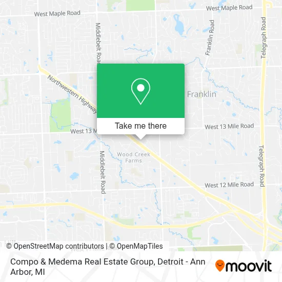 Compo & Medema Real Estate Group map