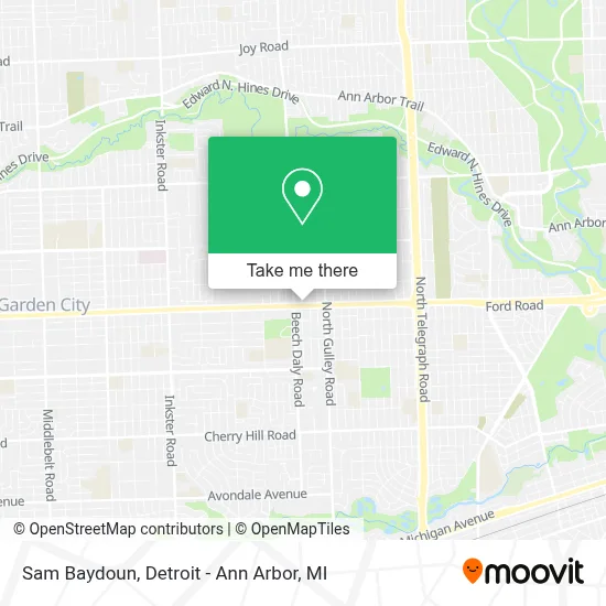 Sam Baydoun map