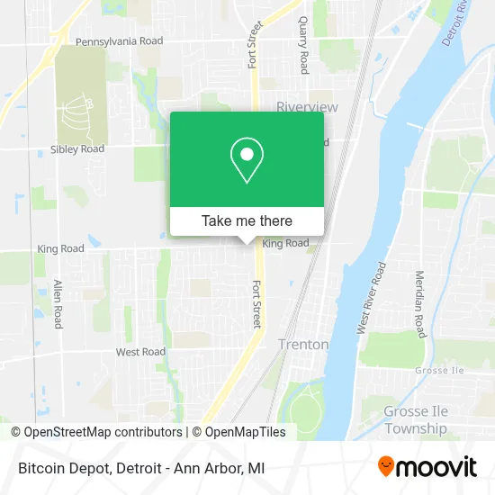 Bitcoin Depot map