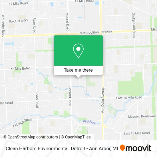 Clean Harbors Environmental map