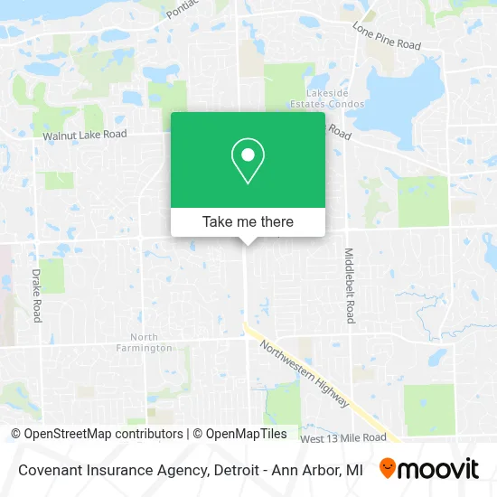 Covenant Insurance Agency map