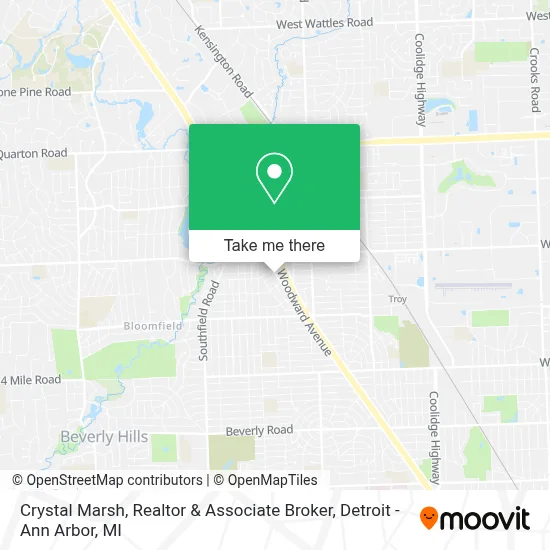 Crystal Marsh, Realtor & Associate Broker map
