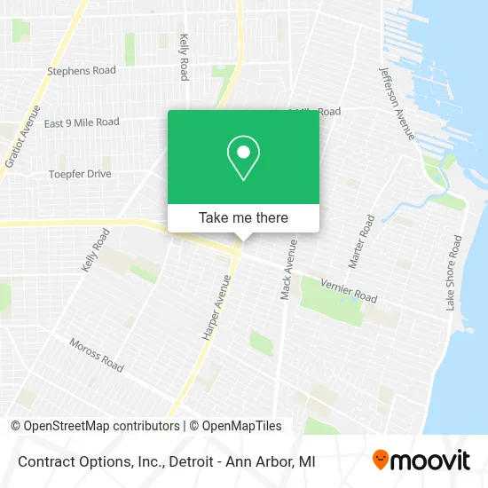 Contract Options, Inc. map