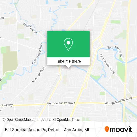 Ent Surgical Assoc Pc map