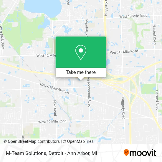 M-Team Solutions map