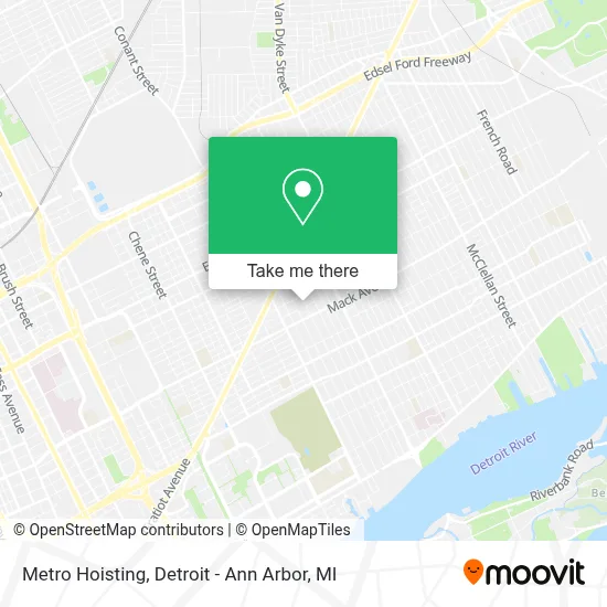 Metro Hoisting map