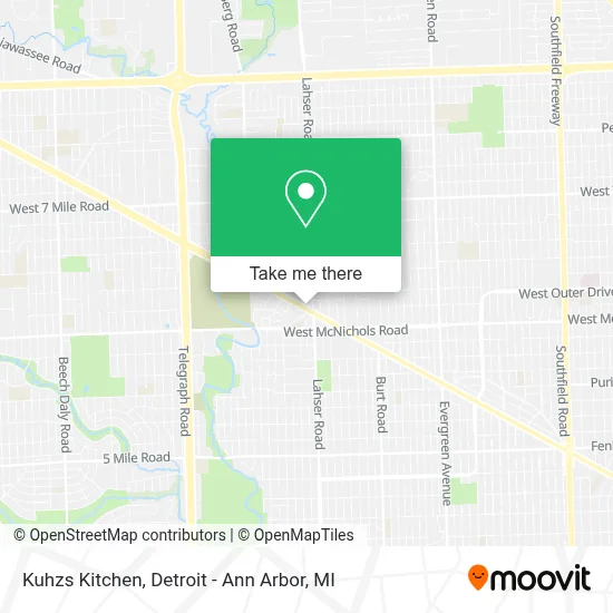 Kuhzs Kitchen map