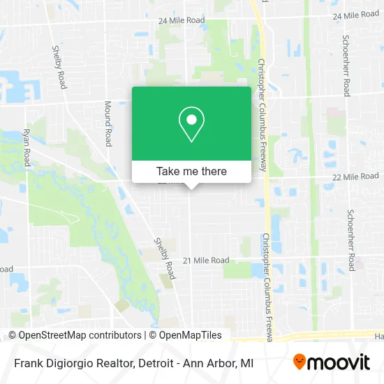 Frank Digiorgio Realtor map