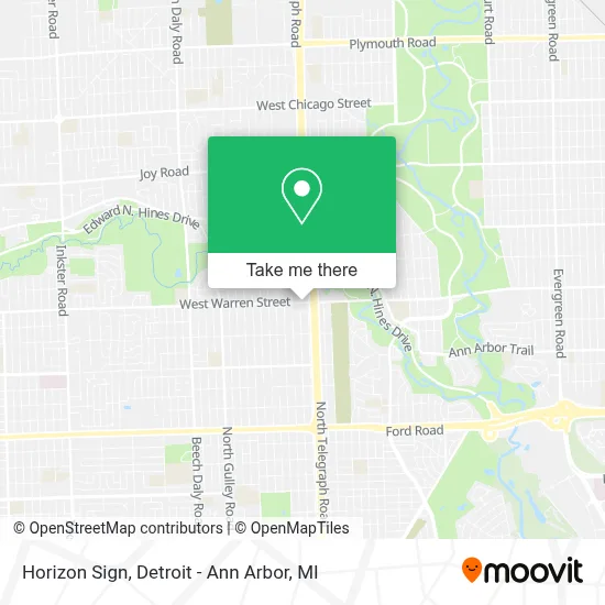 Horizon Sign map