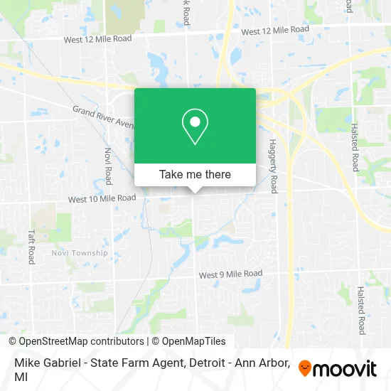 Mike Gabriel - State Farm Agent map
