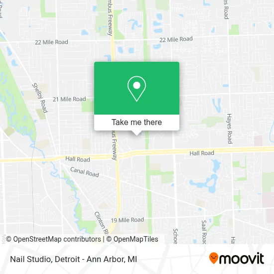Nail Studio map