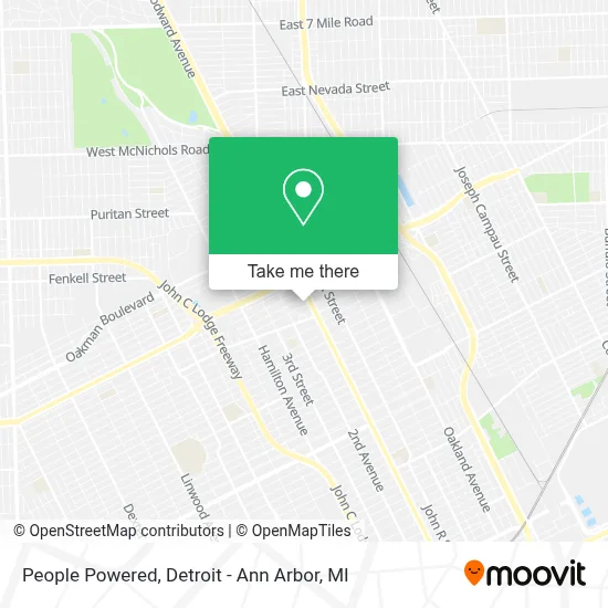 People Powered map
