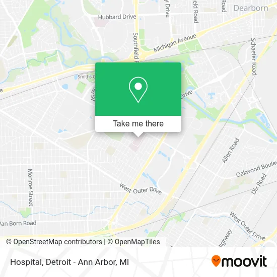 Hospital map