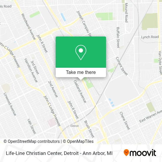 Life-Line Christian Center map