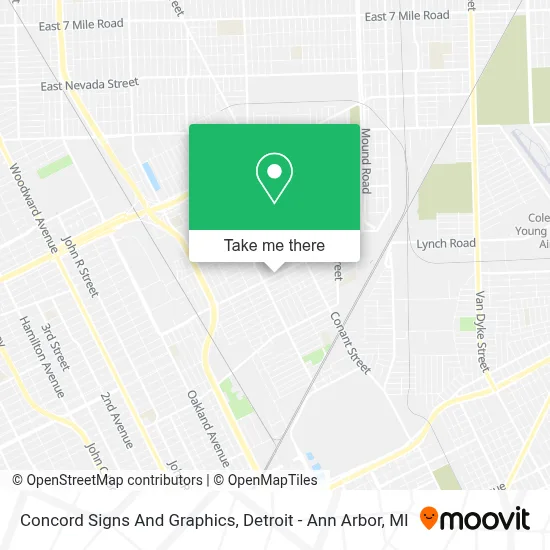 Concord Signs And Graphics map