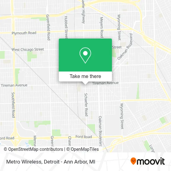 Metro Wireless map