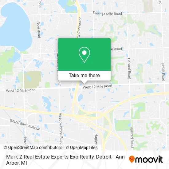 Mark Z Real Estate Experts Exp Realty map