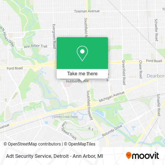 Adt Security Service map