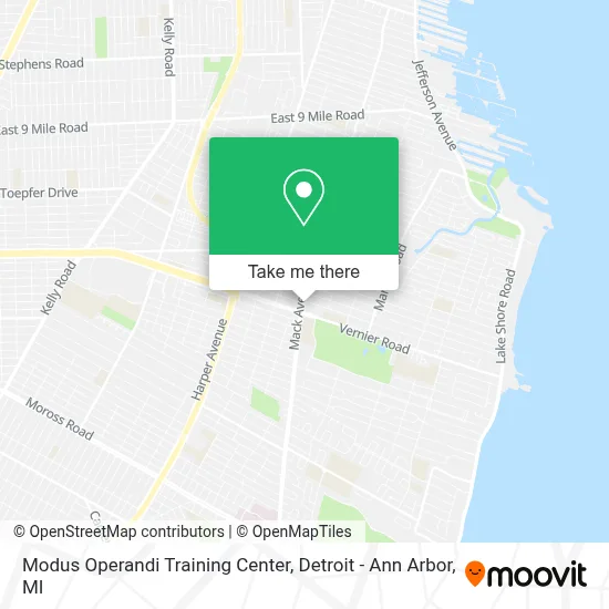 Modus Operandi Training Center map