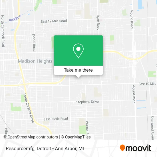 Resourcemfg map