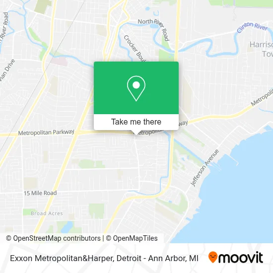 Exxon Metropolitan&Harper map