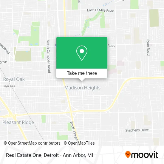 Real Estate One map
