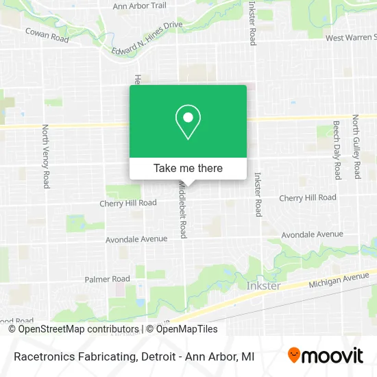 Racetronics Fabricating map