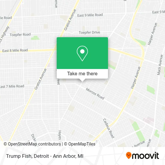 Trump Fish map